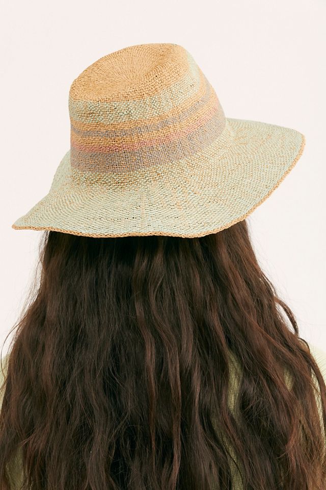 Sand Bar Stripe Straw Hat #1