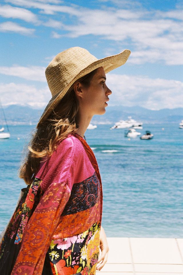Shaea Stripe Straw Hat | Free People