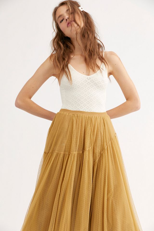 Grace Tulle Maxi Skirt #2