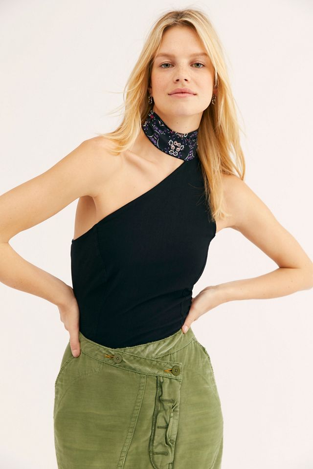 Free people 2025 one shoulder top