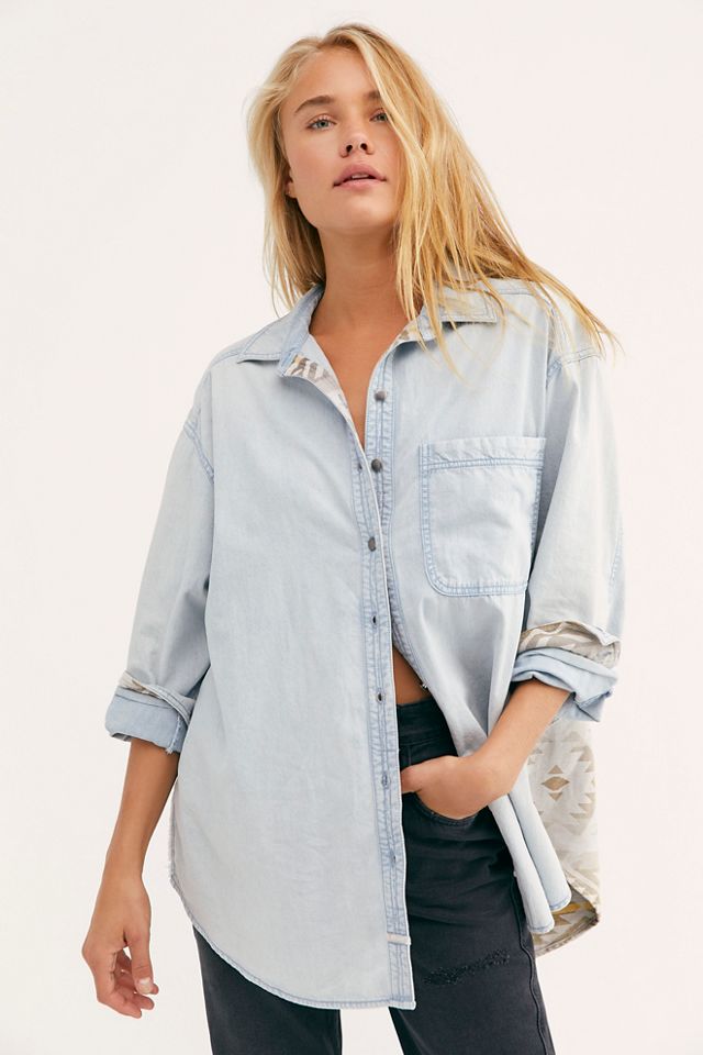 Free people hot sale chambray