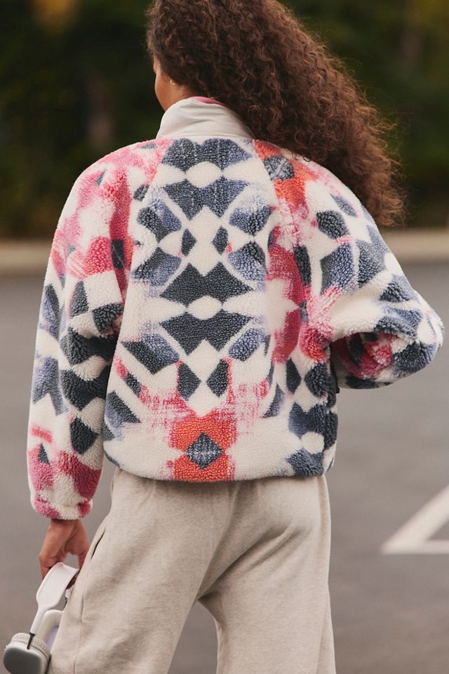 Hit The Slopes Printed Fleece Jacket #1