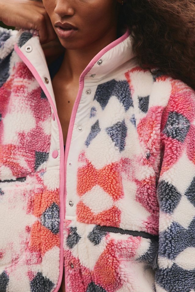 Hit The Slopes Printed Fleece Jacket #2