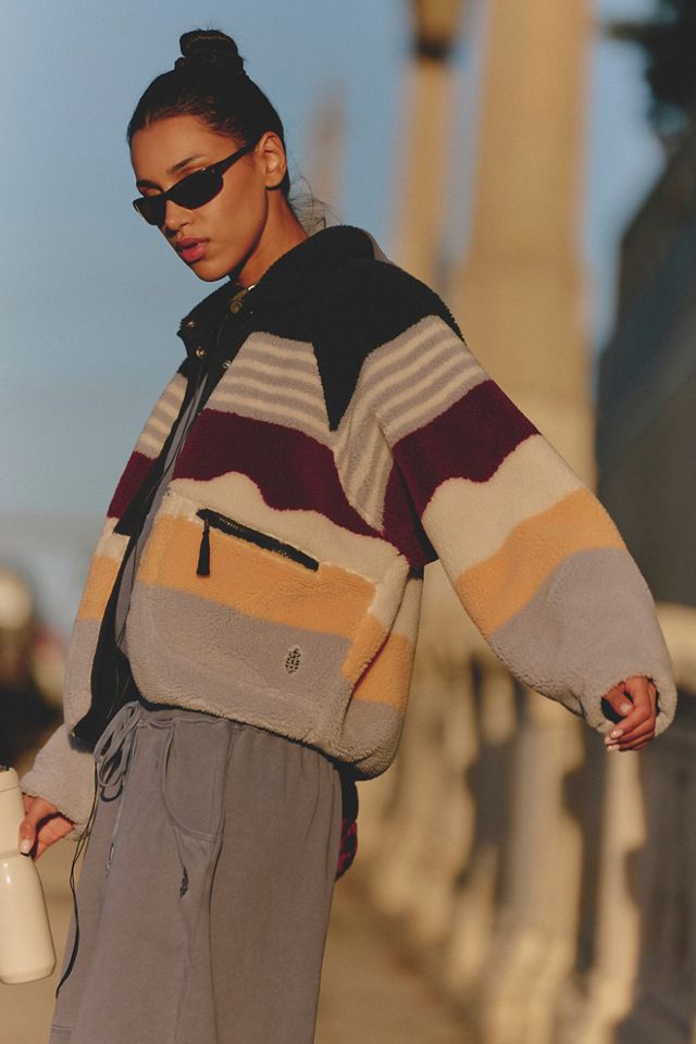 Hit The Slopes Printed Fleece Jacket #2