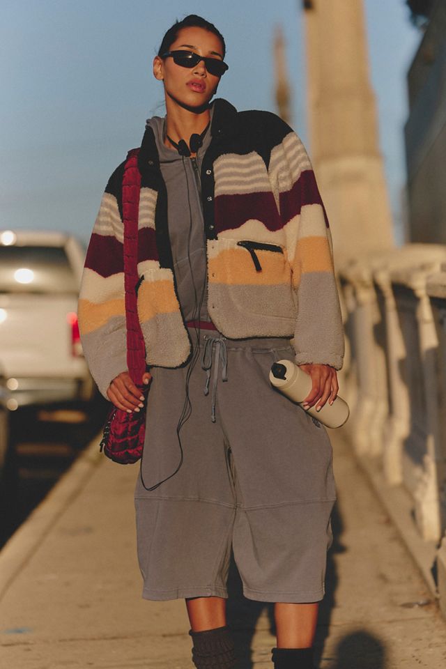 Hit The Slopes Printed Fleece Jacket #3