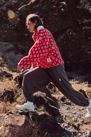 Hit The Slopes Printed Fleece Jacket