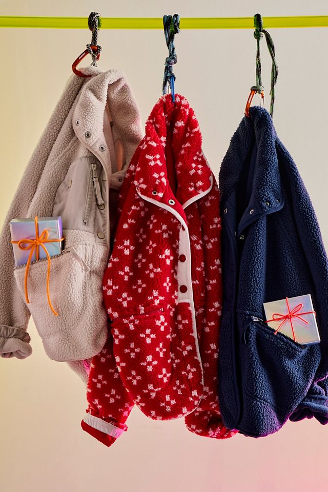 Hit The Slopes Printed Fleece Jacket #4