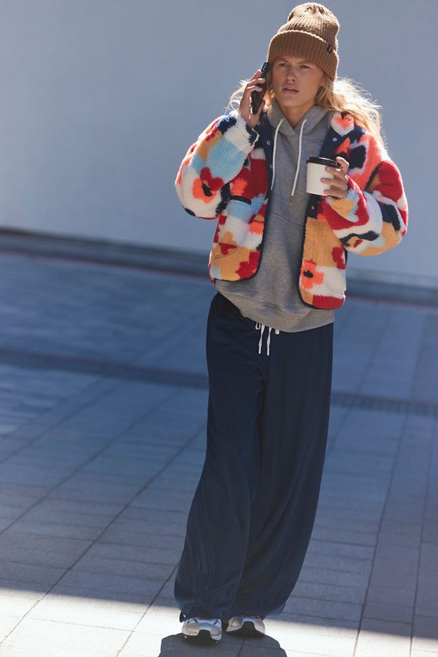 Hit The Slopes Printed Fleece Jacket #4