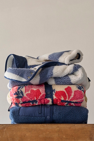 Hit The Slopes Printed Fleece Jacket