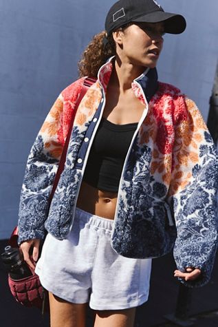 Off The Bleachers Coaches Jacket | Free People