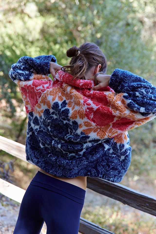Hit The Slopes Printed Fleece Jacket #1