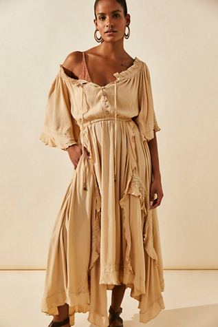 free people ruffle maxi dress