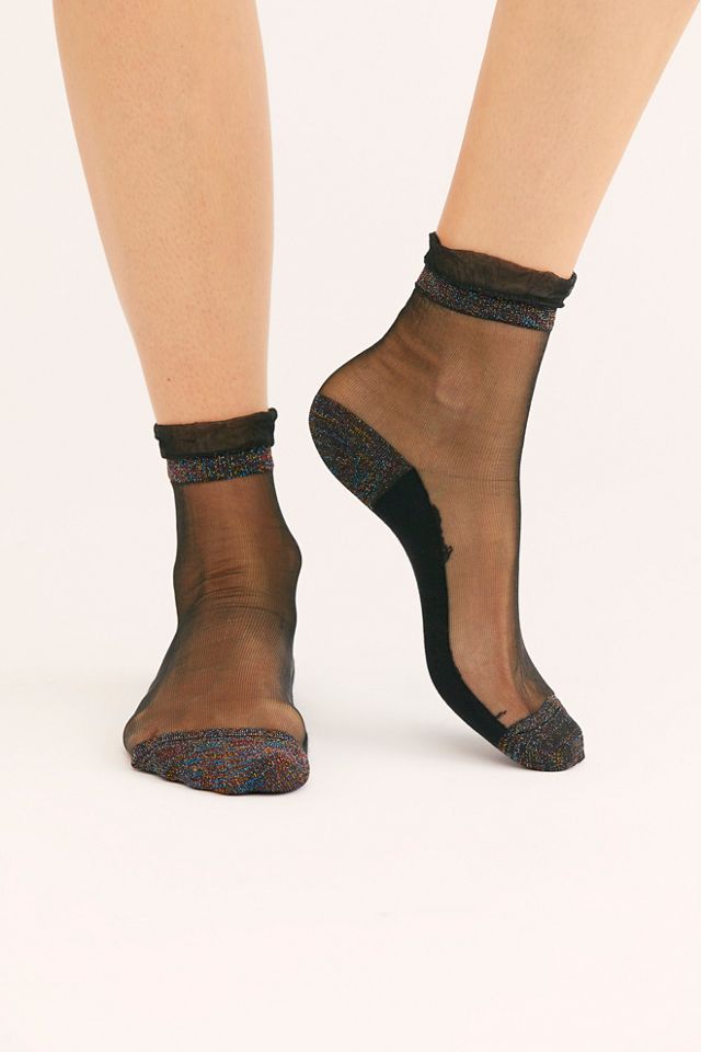 Chaussettes transparentes Shimmer #1