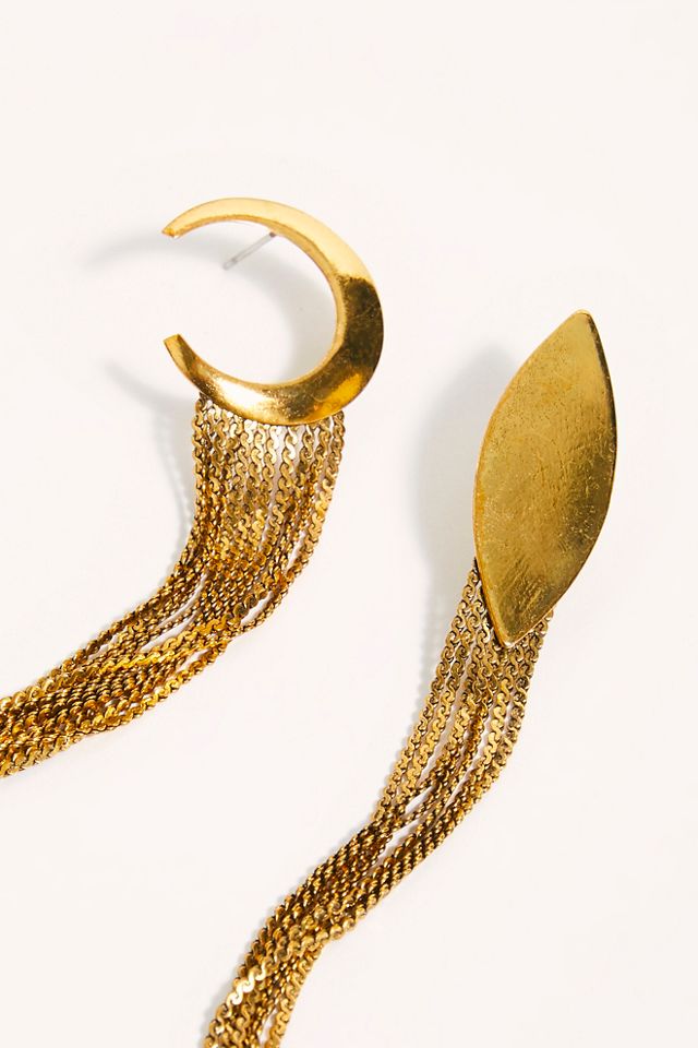Gold Dust Dangle Earrings #2