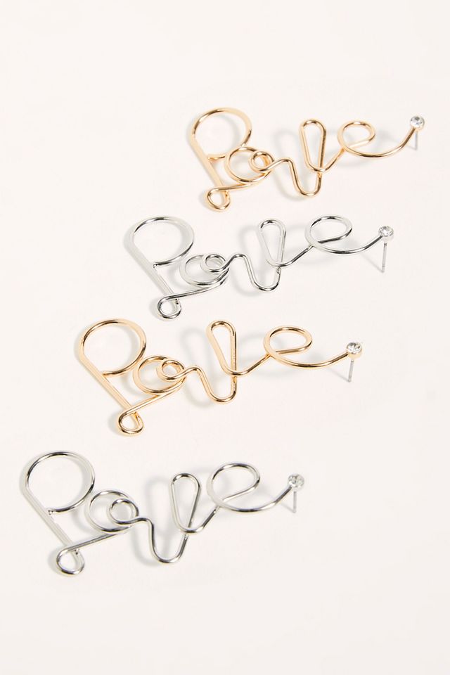 Love Dangle Earrings #2