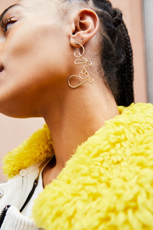 Love Dangle Earrings Free People