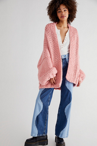 loopy mango recluse cardigan
