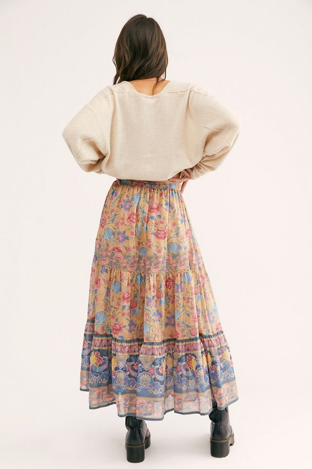 Seashell Maxi Skirt #1
