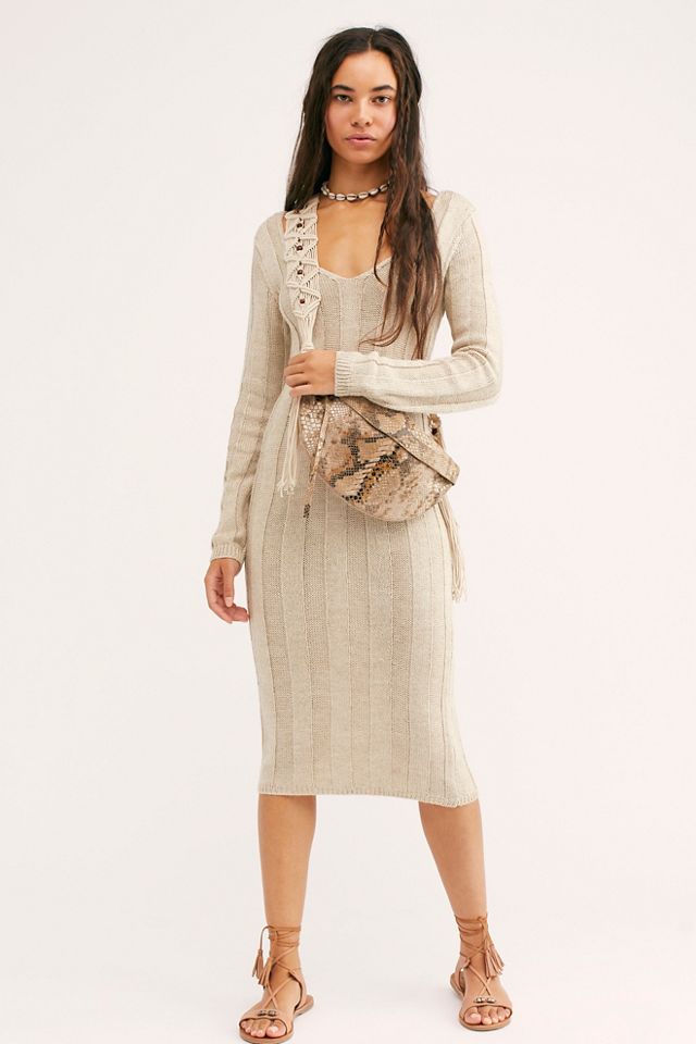 Free people knit dress best sale