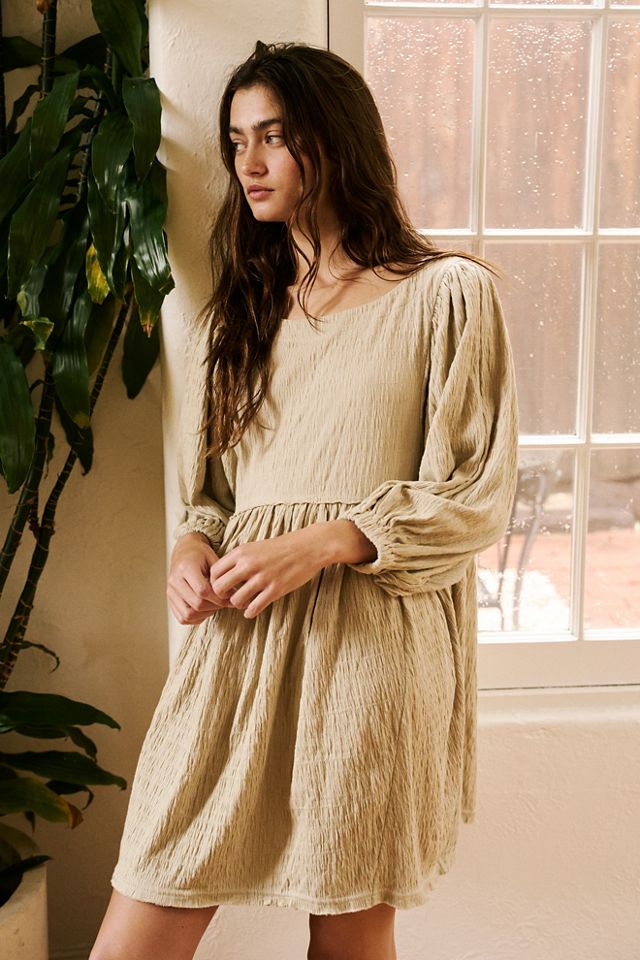 Free newest People Boho Babydoll Dress