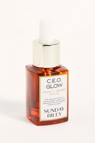 Huile éclat visage Sunday Riley C.E.O à la vitamine C + curcuma