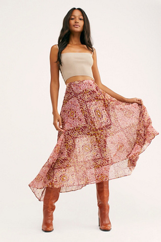 free people pleated skirt