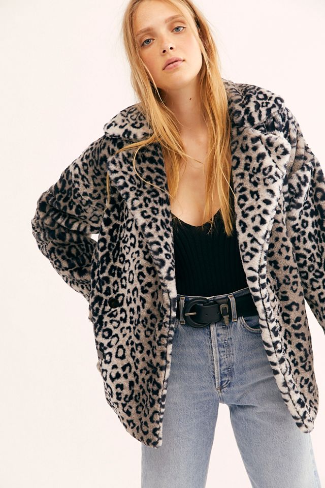 Kate Leopard Coat | Free People