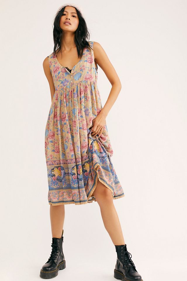 Babydoll cheap midi dress