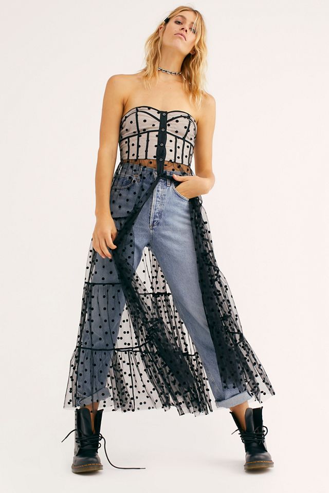 All Through The Night Maxi Top