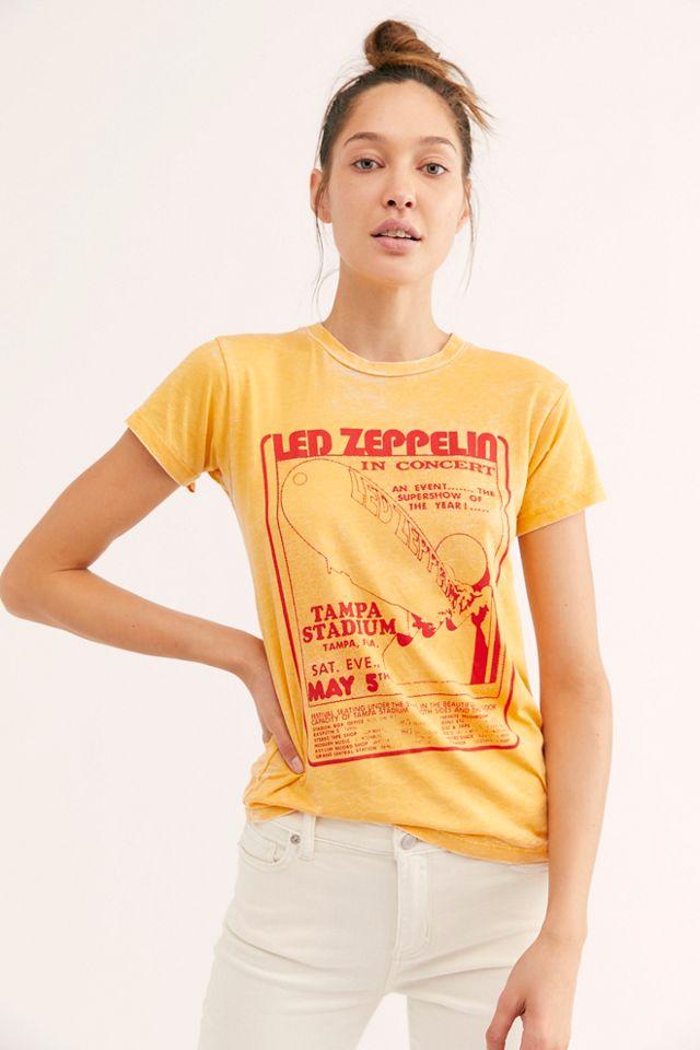 Led Zeppelin Tampa Stadium Burnout Tee #3