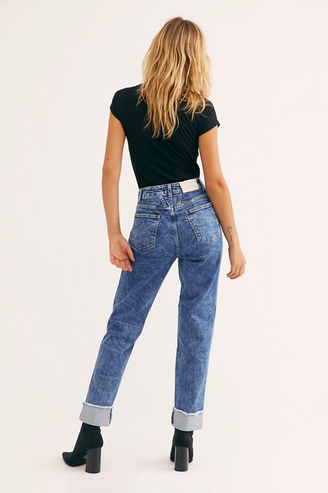 Closed Pedal Pusher Jeans #1