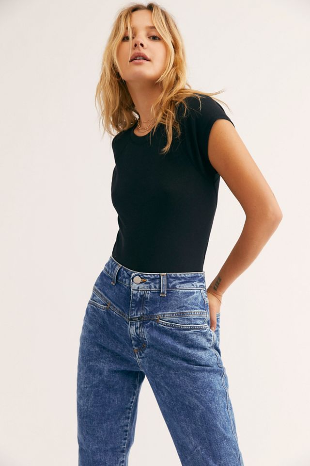 Closed Pedal Pusher Jeans #2