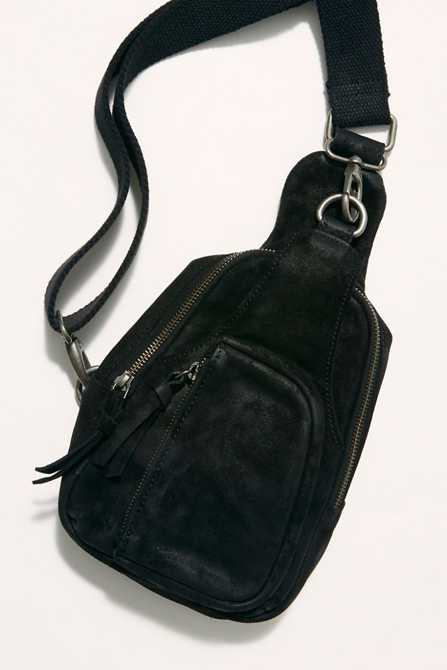 Hudson Suede Sling Bag #3