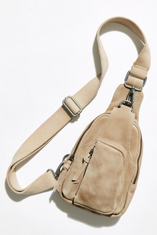 Hudson Suede Sling Bag
