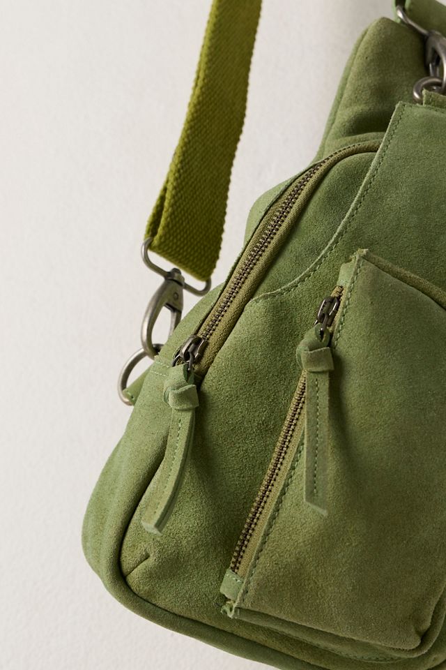 Hudson Suede Sling Bag | Free People display picture 1