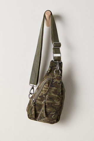 Hudson Sling Bag By FP Collection At Free People In Camo