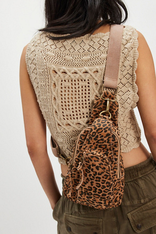 Hudson Sling Bag by FP Collection at Free People in Purple