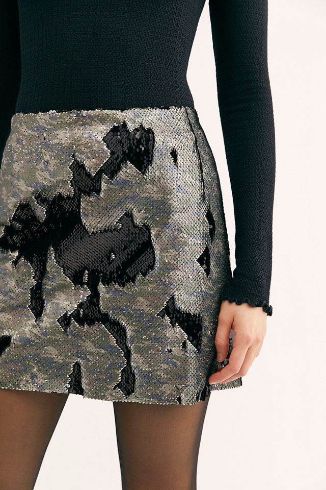 FP One Sequin Mini Skirt #2