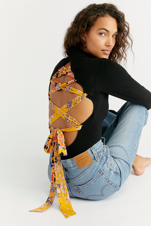 Straps In The Back Bodysuit #2