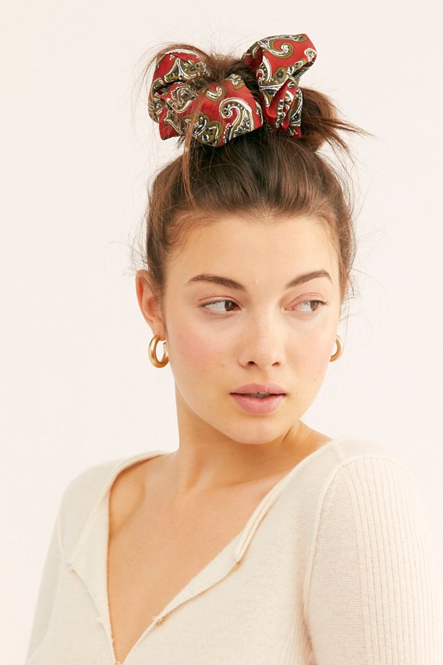 Printed Super Scrunchie #1