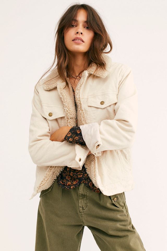 Men's Denim Sherpa Jacket | Free People UK