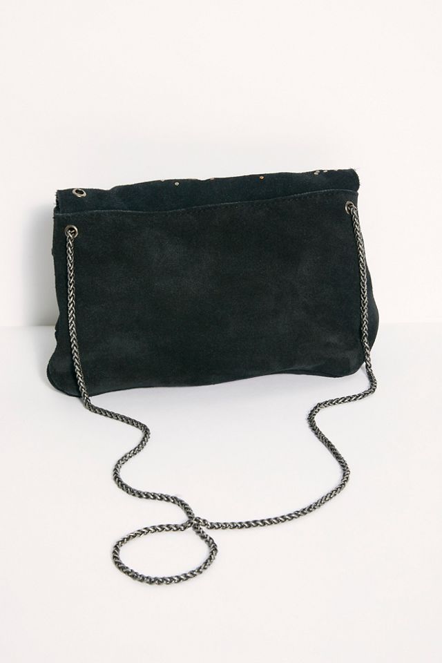 Studded Slouchy Suede Shoulder Bag #2