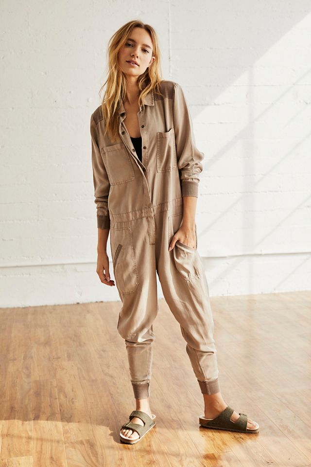 Free people sale utility jumpsuit