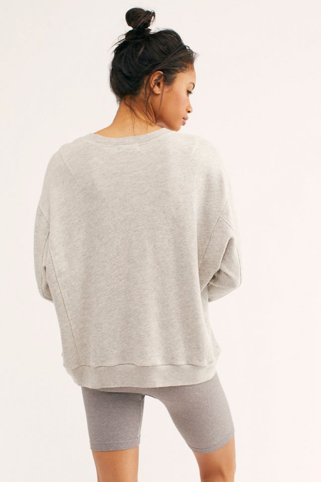 Seamed Leopard Print Sweatshirt #2