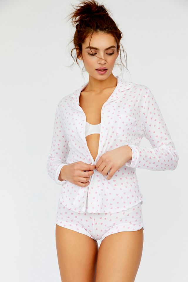 Heritage Heart Shorty Pajamas