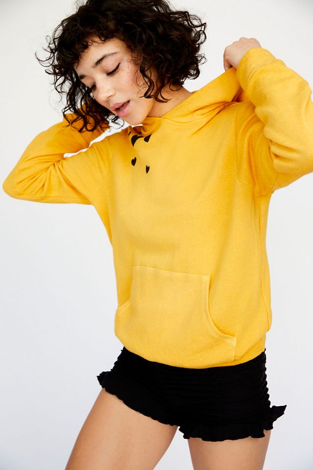 Pullover Hoodie With Heart Cluster #2