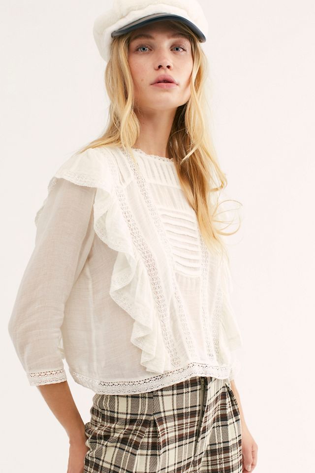 Jasmine Ruffle Blouse #4