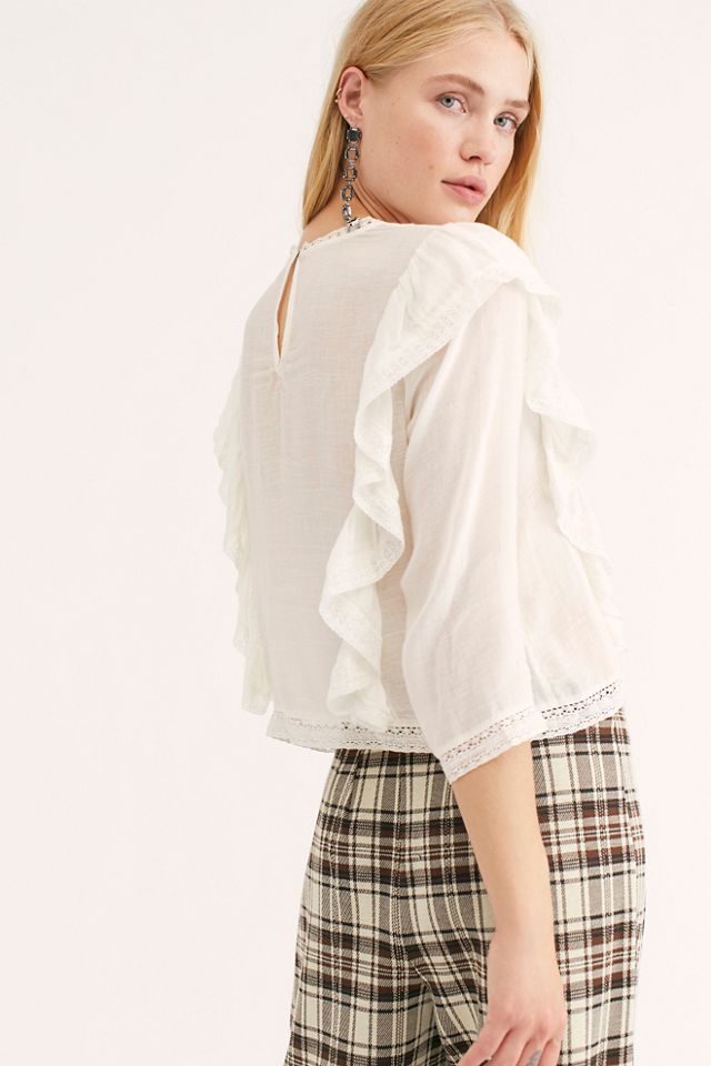 Jasmine Ruffle Blouse #3