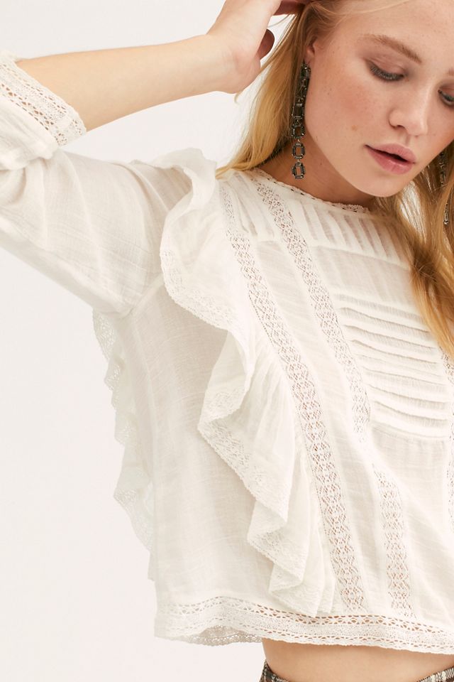 Jasmine Ruffle Blouse #2