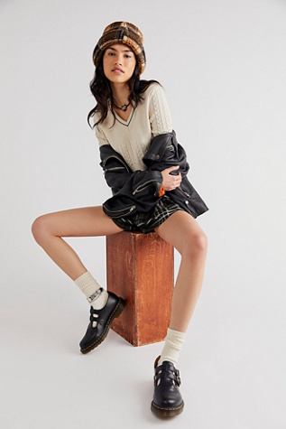 Dr. Martens 8065 Mary Janes at Free People in Black, Size: US 7